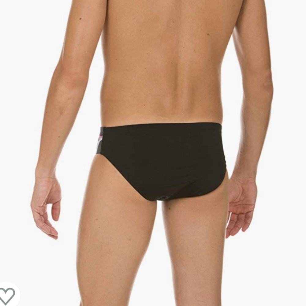 ARENA M Carbonite Brief (Black Asphalt/Red) - Picture 6 of 13